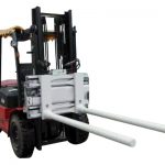 ફોર્કલિફ્ટ સાથે સાઇડ શિફ્ટિંગ બાર આર્મ ક્લેમ્પ્સ