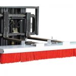 ફોર્કલિફ્ટ માટે કાંટો ટ્રક માઉન્ટ થયેલ ગલી સફાઈ કામદાર